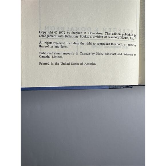 The Illearth War (1977) by Stephen R. Donaldson 1st HCDJ BCE - Picture 10 of 11